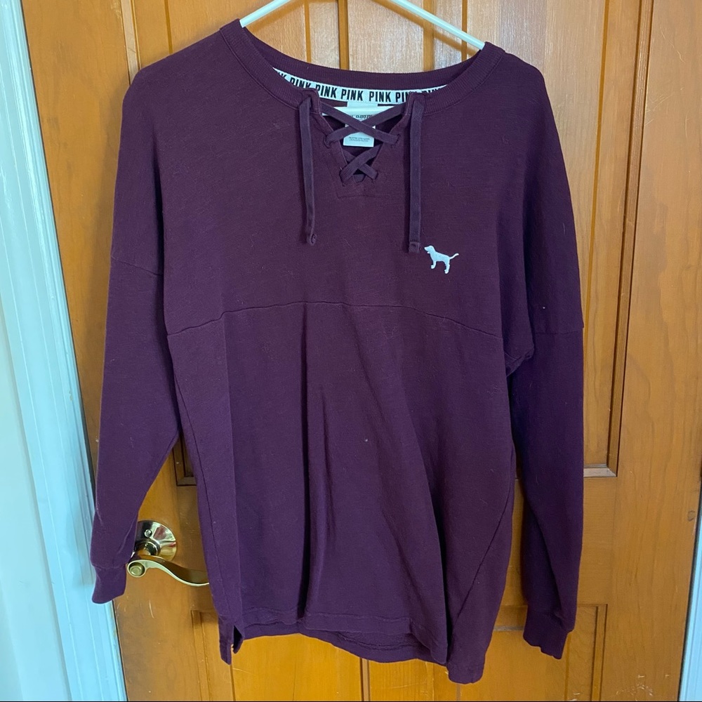 Pink VS pullover